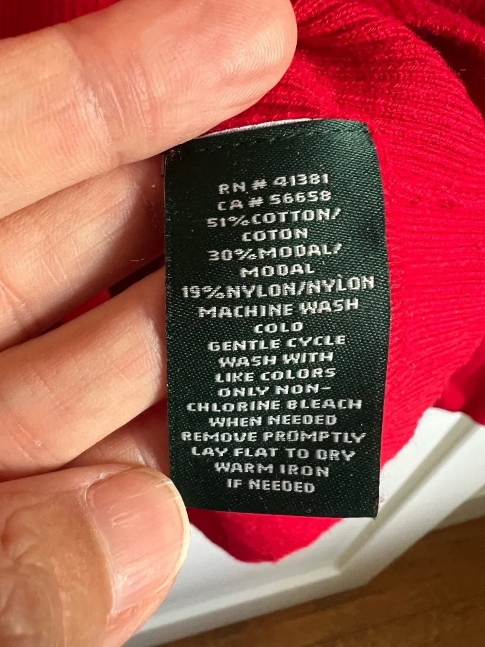 Lauren Ralph Lauren small red